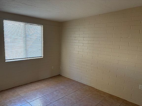 Tile floors throughout.