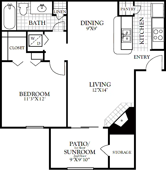 Floor plan A2