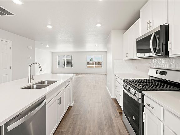 The Cameron floorplan interior image taken at a Meritage Homes community in Morrison, CO