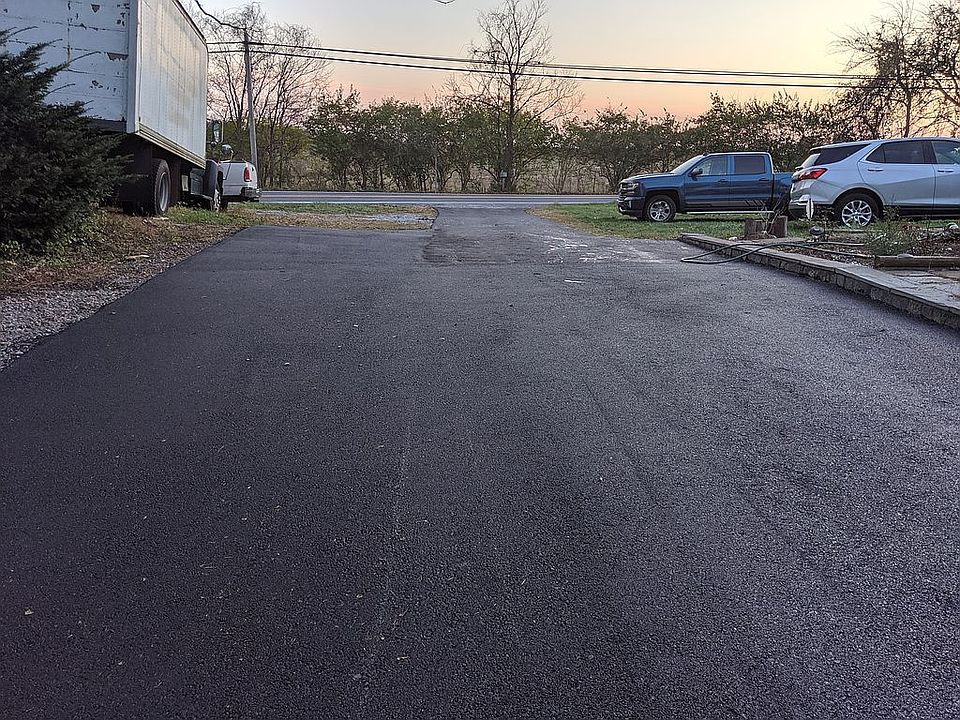 paved driveway