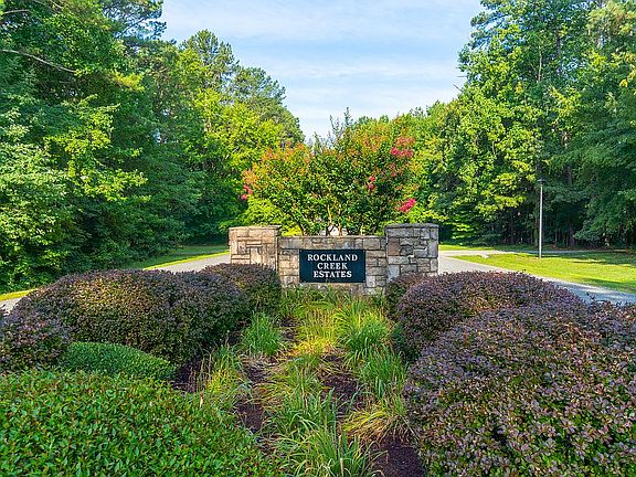 Landscaped Entrance