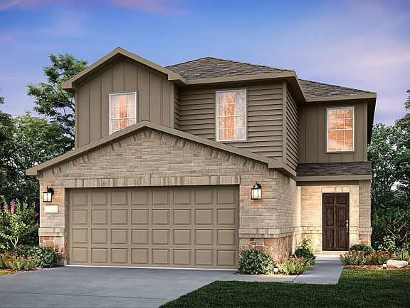 The Camelia, a 2-story new construction home showing Home Exterior L