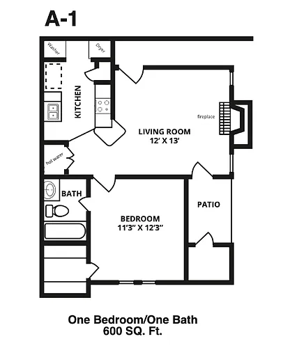 Floor plan A1