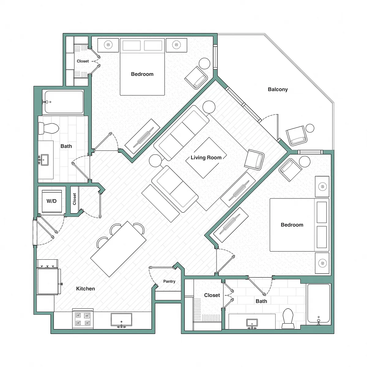 Floor plan B31