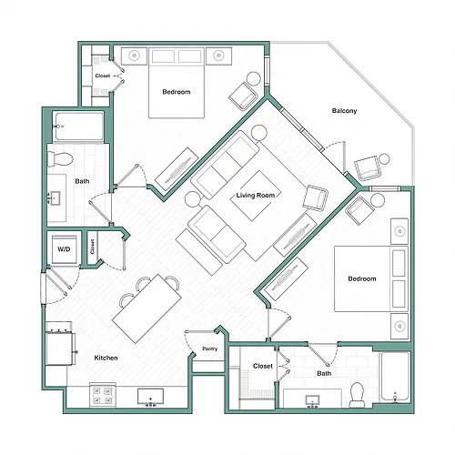 Floor plan B31
