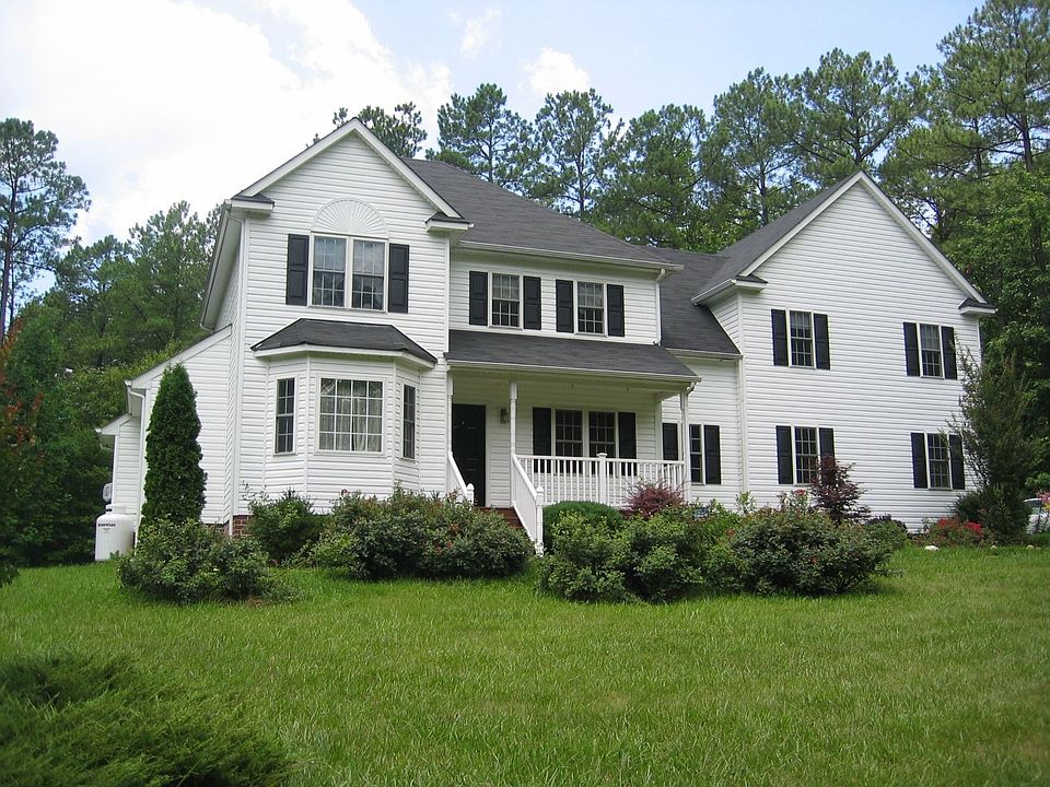 Majestic view of home from front yard