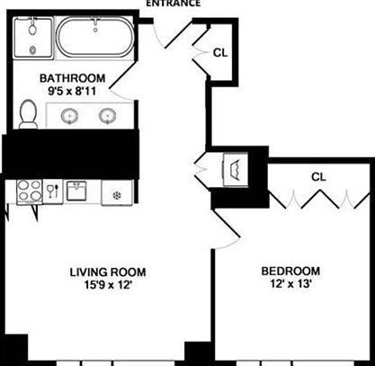 2nd image of 18 W 48th St APT 6D