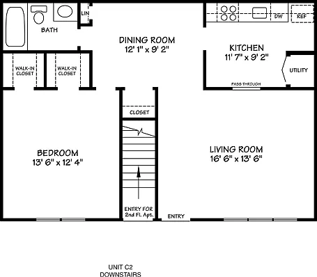 Floor plan MODEL C