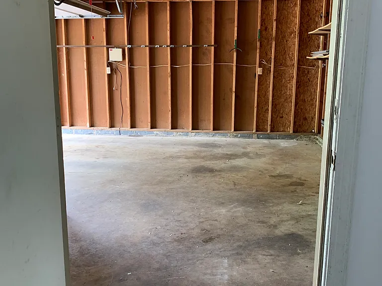 Enter the garage