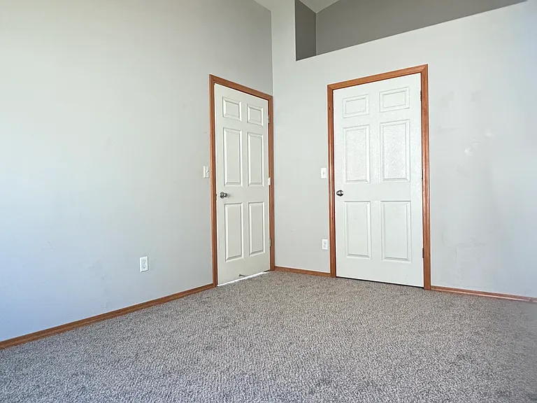 Larger master with walk in closet