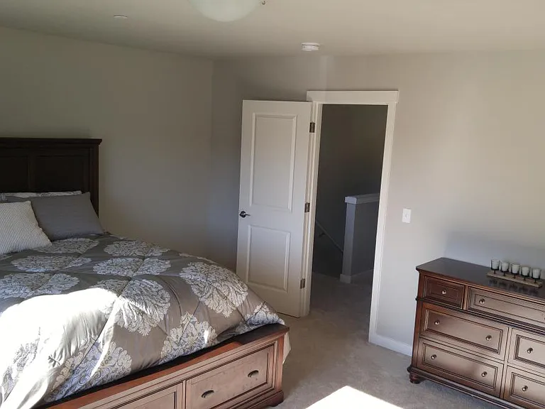 Unfurnished Home, this photo is only what the Master bedroom could look like with furniture,
