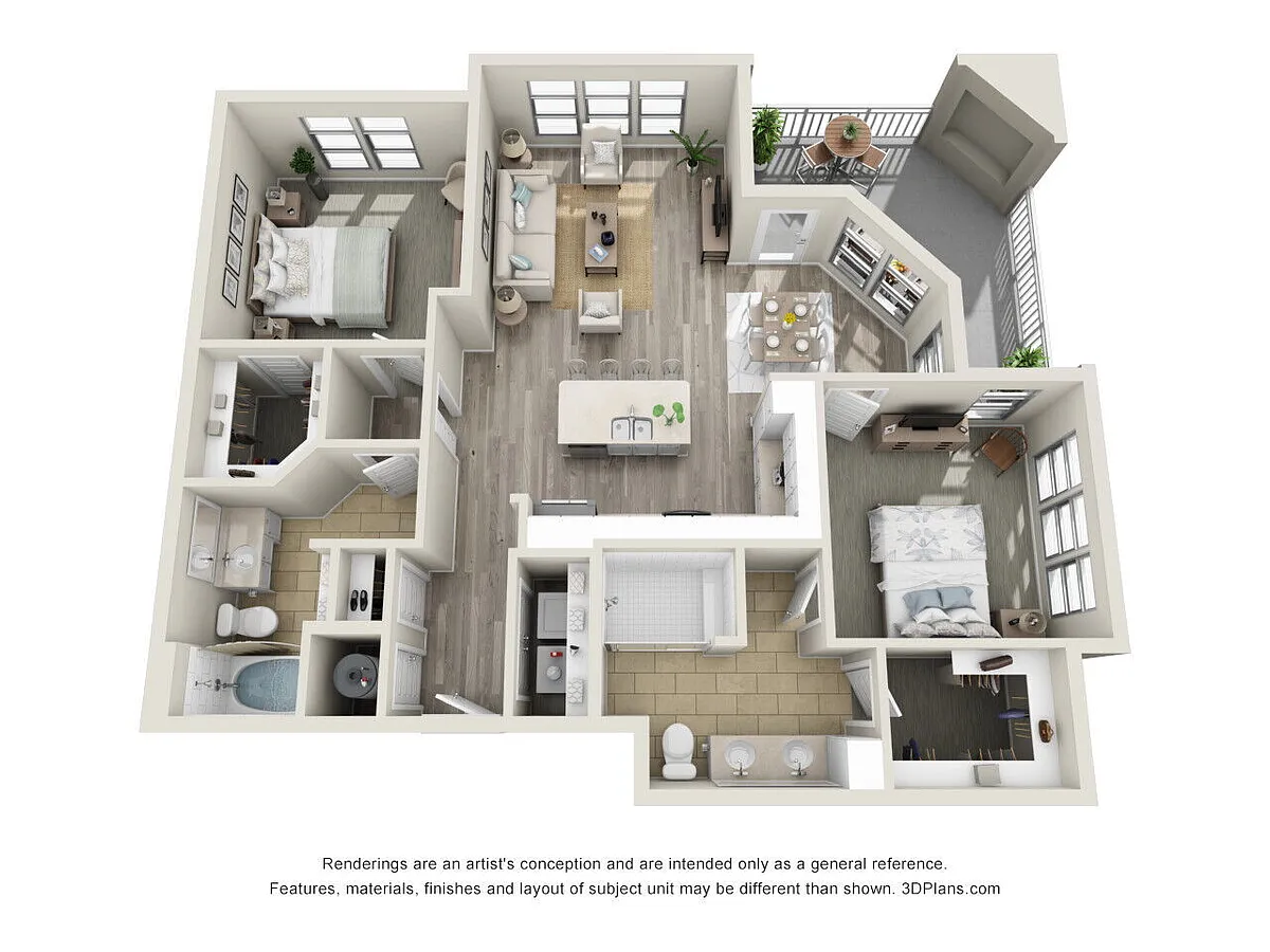 Floor plan B3