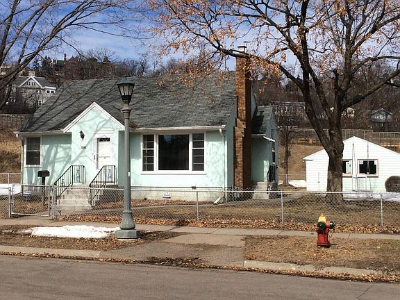 Front of House - Wintertime, Angle View