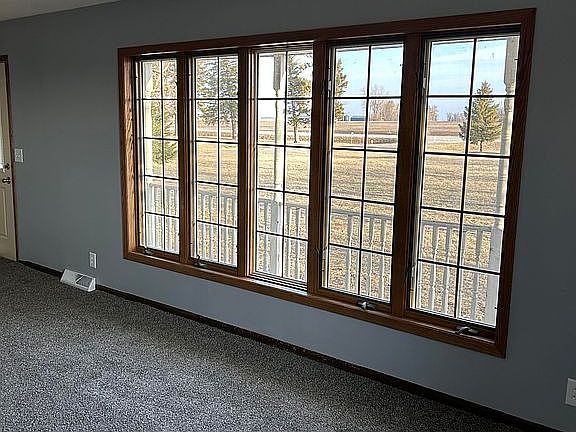 Large window in living room
