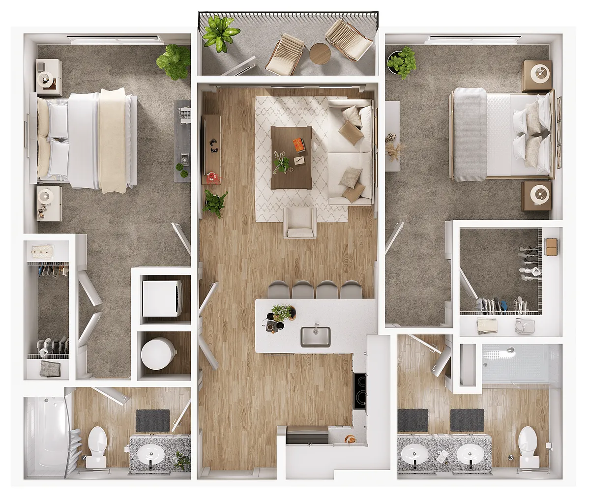 Floor plan The Fitzy