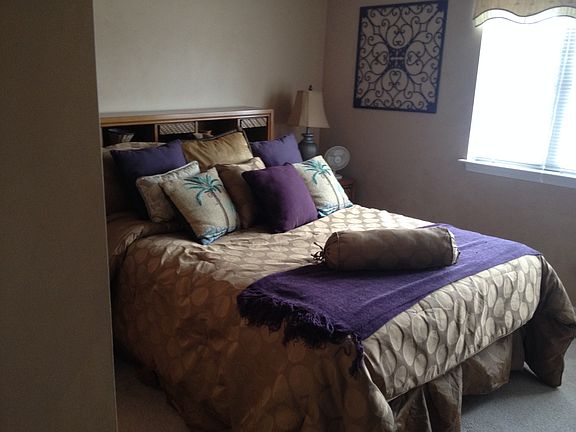 Each bedroom has private bath.