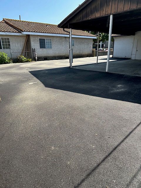 Carport in front of the duplex