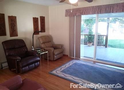 Living Room
						:
						Slider opens to deck