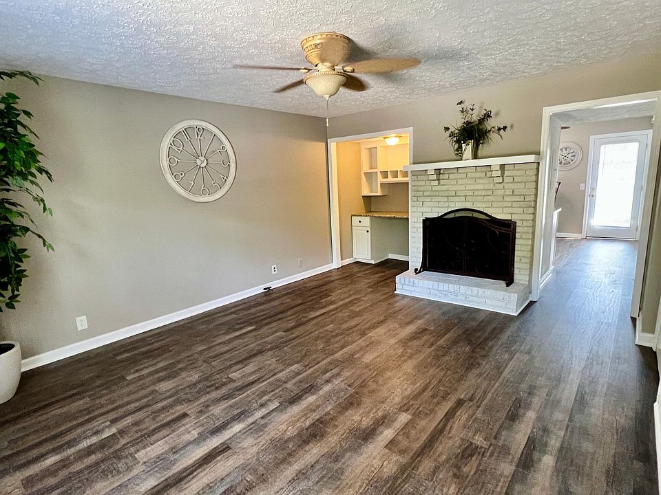 Beautiful hardwoods and wood burning fireplace