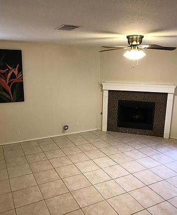Fireplace in Dining Room