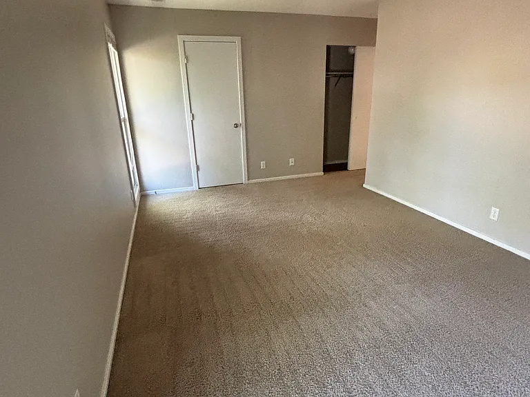 Two closets in the primary, ensuite bath