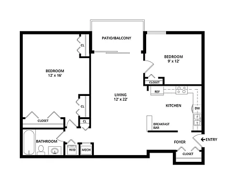 Floor plan B7-P