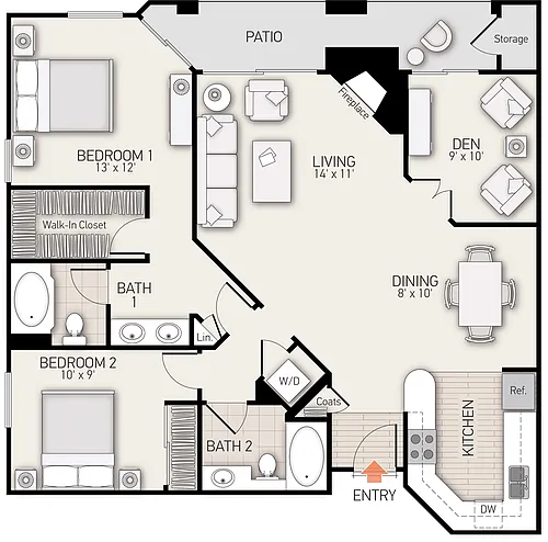 Floor plan Plan 12
