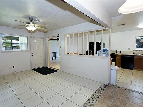 Ceramic tile in the Den