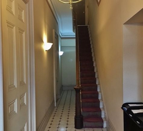 Historic front entryway