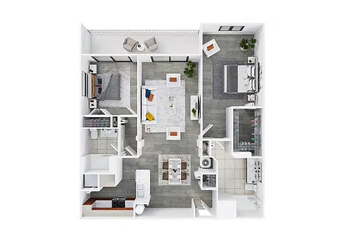 Floor plan B2D