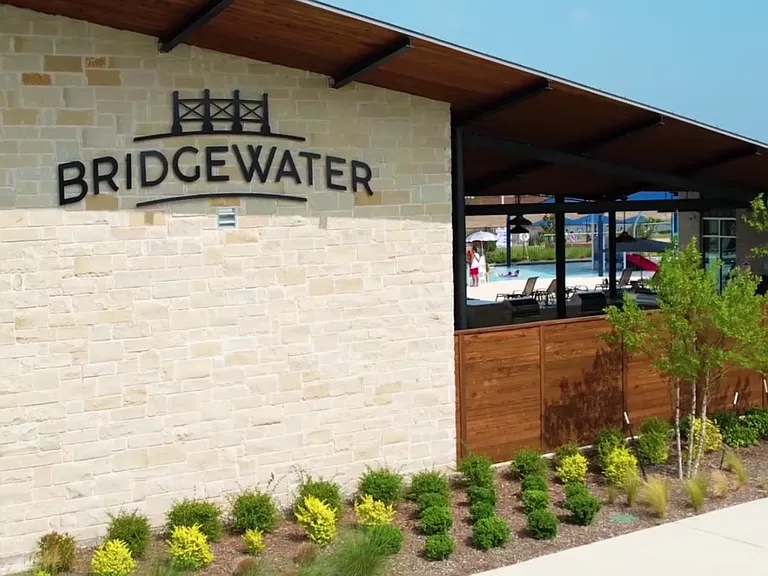 The club-house at Bridgewater provides many amenities to community members.