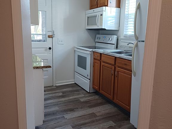 All appliances included. Private back door to deck.