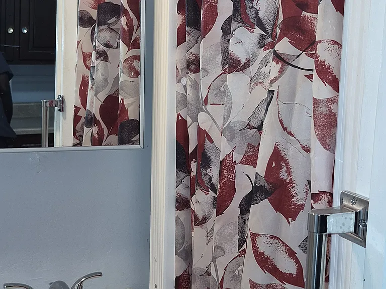 Bathroom with full shower