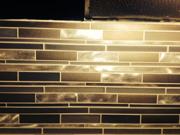 New modern backsplash