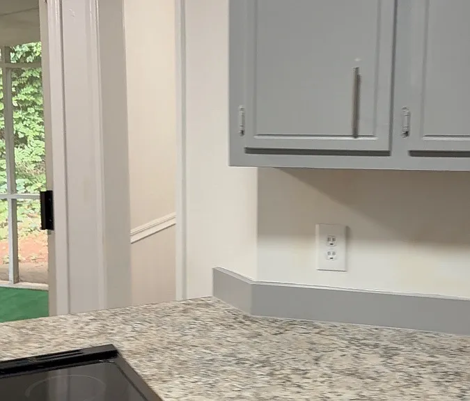 Kitchen Newly renovated. New Countertops, Plenty of Cabinet space,New Stainless Steel Appliances , Stove, refrigerator & dishwasher.