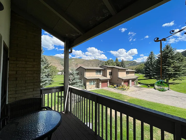 View from balcony