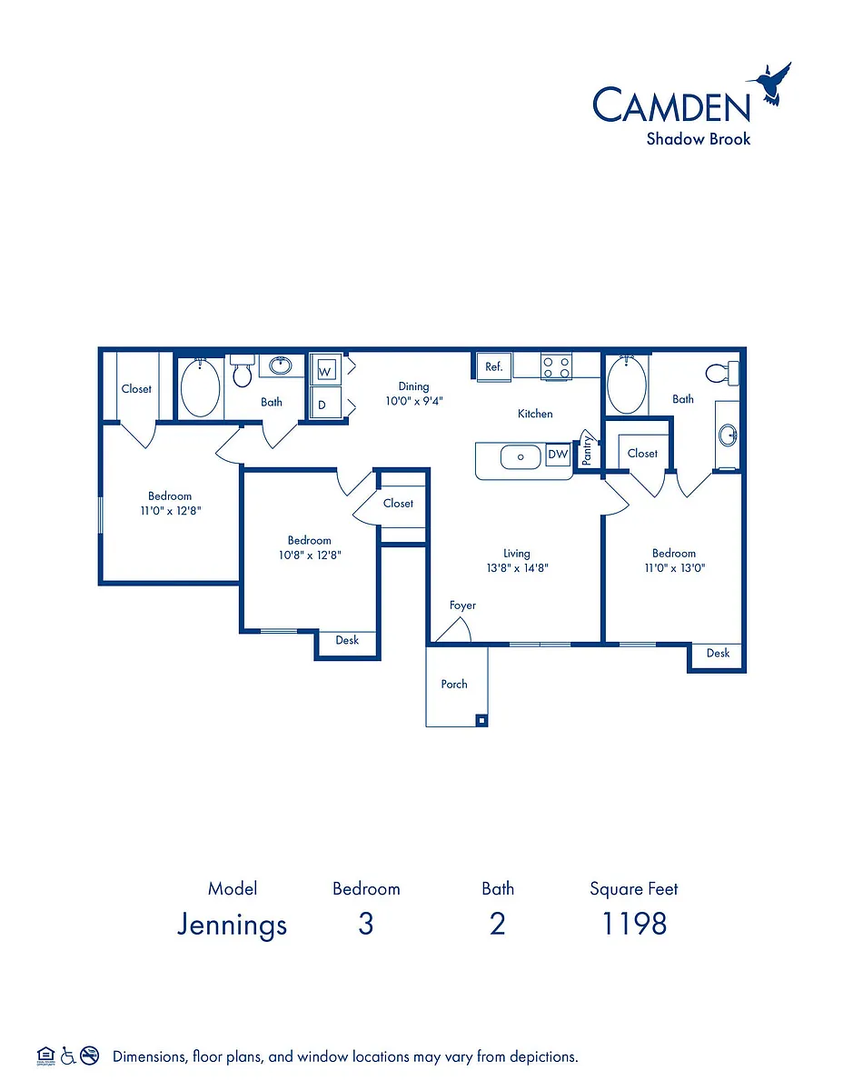 Floor plan Jennings