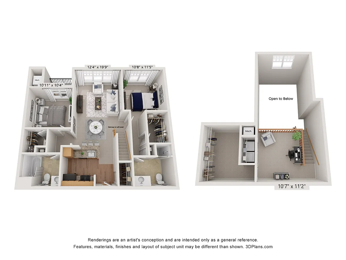 Floor plan B2 Loft
