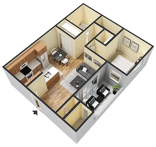Floor plan A1