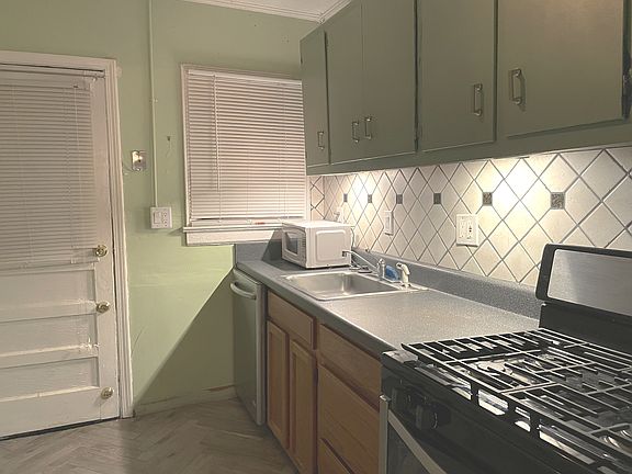 Kitchen with under counter lighting