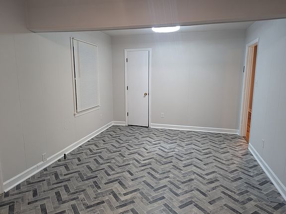 open dining room viewed from kitchen area. One large room