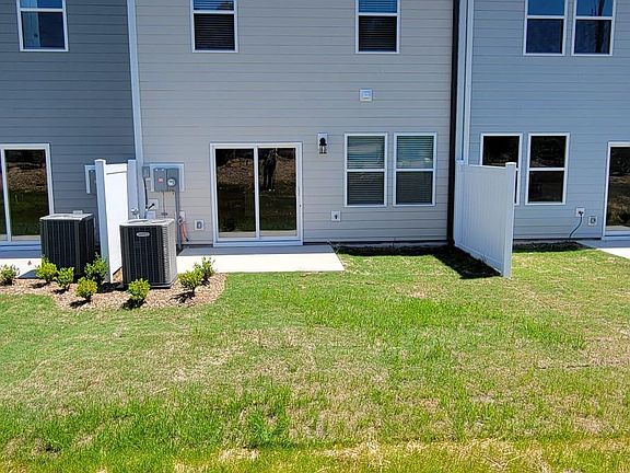 Backdoor and patio