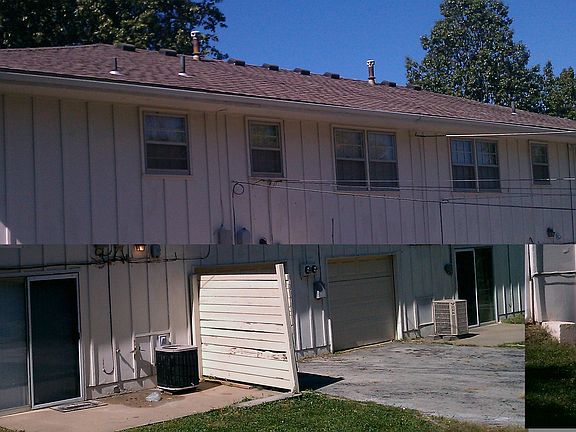 Rear has garage access, walk out to patio