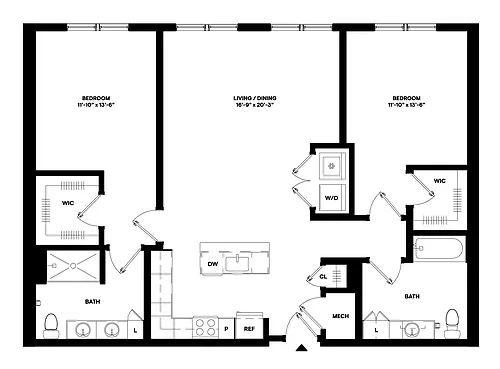 Floor plan B07
