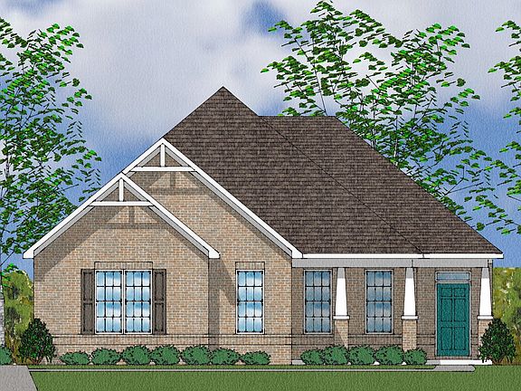 The Chadwick - Elevation E Side Entry