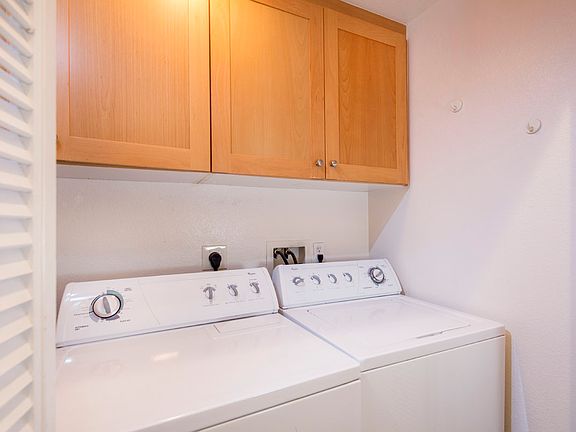 Washer and Dryer in unit