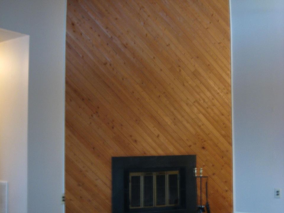 Fireplace in living room