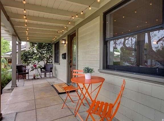 Spacious Front Porch