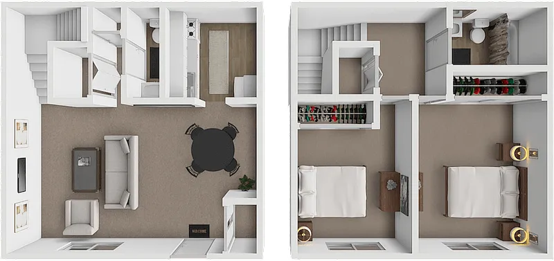Floor plan The Bordeaux