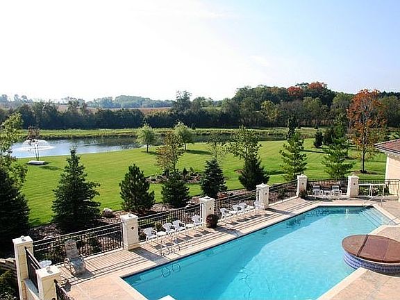 View of Pool and Pond